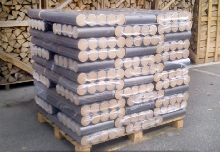 Holzbriketts-Buche/Eiche - Premium Qualität